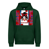 Forest Green mamacita serape Urban Hoodie - Zillion Design Studio