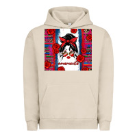 Pigment French Oak mamacita serape Urban Hoodie - Zillion Design Studio
