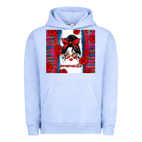 Pigment Grape Ice mamacita serape Urban Hoodie - Zillion Design Studio