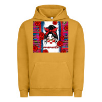 Pigment Peanut Butter mamacita serape Urban Hoodie - Zillion Design Studio