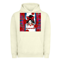 Pigment Pistachio mamacita serape Urban Hoodie - Zillion Design Studio
