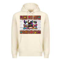Sandshell hot mess mom Premium Hoodie - Zillion Design Studio