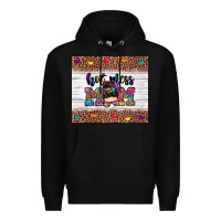 Black hot mess mom Premium Hoodie - Zillion Design Studio