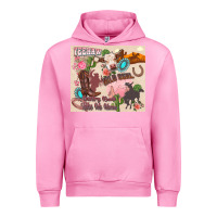 Fuchsia Pink yeehaw western Urban Hoodie - Zillion Design Studio