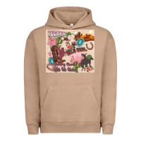 Pigment Burro yeehaw western Urban Hoodie - Zillion Design Studio