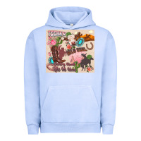 Pigment Grape Ice yeehaw western Urban Hoodie - Zillion Design Studio