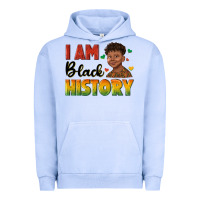 Pigment Grape Ice i am black history with afro black boy Urban Hoodie - texasbilliewilder