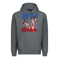 Rock American babe 4th july Premium Hoodie - texasbilliewilder