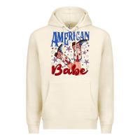 Tofu American babe 4th july Premium Hoodie - texasbilliewilder