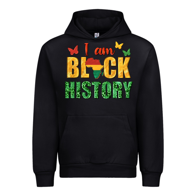 I Am Black History Juneteenth Urban Hoodie by texasbilliewilder | Teevron