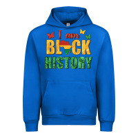 Cobalt i am black history juneteenth Urban Hoodie - texasbilliewilder