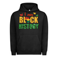 Pigment Black i am black history juneteenth Urban Hoodie - texasbilliewilder