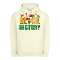 Pigment Pistachio i am black history juneteenth Urban Hoodie - texasbilliewilder
