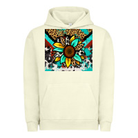 Pigment Pistachio turquoise gemstone sunflower Urban Hoodie - Zillion Design Studio