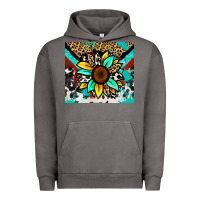Pigment Tornado turquoise gemstone sunflower Urban Hoodie - Zillion Design Studio