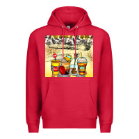Cardinal bus driver coffee cups Premium Hoodie - Zillion Design Studio
