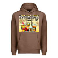 Chestnut bus driver coffee cups Premium Hoodie - Zillion Design Studio
