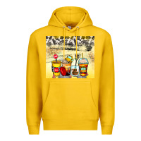 Lemon bus driver coffee cups Premium Hoodie - Zillion Design Studio