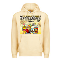 Pina Colada bus driver coffee cups Premium Hoodie - Zillion Design Studio