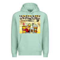 Seafoam bus driver coffee cups Premium Hoodie - Zillion Design Studio