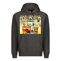 Smoke bus driver coffee cups Premium Hoodie - Zillion Design Studio