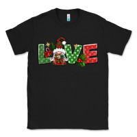 Black love christmas gnome Classic Tee - BundleAndBundleShop