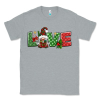 Heather Grey love christmas gnome Classic Tee - BundleAndBundleShop