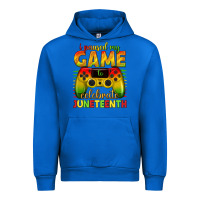 Cobalt i paused my game celebrate juneteenth Urban Hoodie - texasbilliewilder