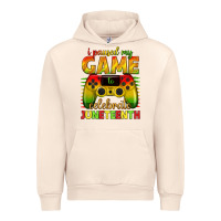 Sandshell i paused my game celebrate juneteenth Urban Hoodie - texasbilliewilder
