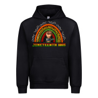 Black juneteenth 1865 rainbow Urban Hoodie - texasbilliewilder