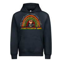 Navy juneteenth 1865 rainbow Urban Hoodie - texasbilliewilder
