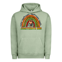 Pigment Oil Green juneteenth 1865 rainbow Urban Hoodie - texasbilliewilder