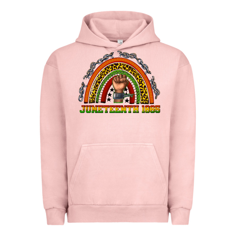 Juneteenth 1865 Rainbow Urban Hoodie by texasbilliewilder | Teevron