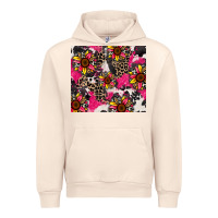 Sandshell sunflower cowhide Urban Hoodie - Zillion Design Studio