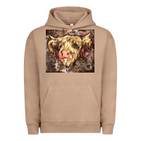 Pigment Burro leopard cow Urban Hoodie - Zillion Design Studio