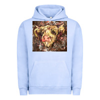 Pigment Grape Ice leopard cow Urban Hoodie - Zillion Design Studio