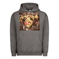 Pigment Tornado leopard cow Urban Hoodie - Zillion Design Studio
