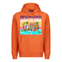 Carrot beach summer coffee cups Premium Hoodie - Zillion Design Studio