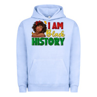 Pigment Grape Ice i am black history with afro black girl Urban Hoodie - texasbilliewilder