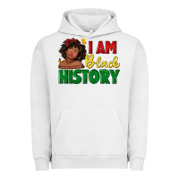 Pigment Lunar Rock i am black history with afro black girl Urban Hoodie - texasbilliewilder