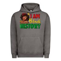 Pigment Tornado i am black history with afro black girl Urban Hoodie - texasbilliewilder