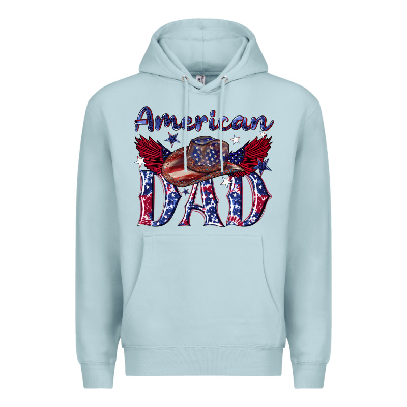 American Dad With Cowboy Premium Hoodie by texasbilliewilder | Teevron