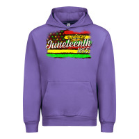 Tulip juneteenth 1865 with crown flag Urban Hoodie - texasbilliewilder