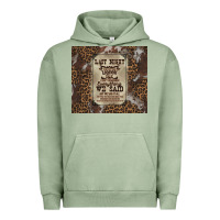Pigment Oil Green last night we let the liquoe talik Urban Hoodie - Zillion Design Studio