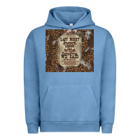 Pigment Pebble Blue last night we let the liquoe talik Urban Hoodie - Zillion Design Studio