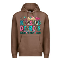 Chestnut nursing diaries no sleep no money no life Premium Hoodie - Zillion Design Studio