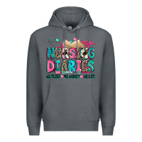 Rock nursing diaries no sleep no money no life Premium Hoodie - Zillion Design Studio