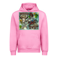 Fuchsia Pink country western Urban Hoodie - Zillion Design Studio