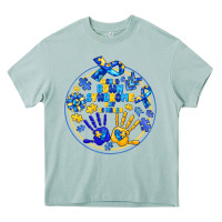 Arona World Down Syndrome Day Heavy Core Tee - CowhideDigitalArt