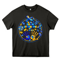 Asphalt World Down Syndrome Day Heavy Core Tee - CowhideDigitalArt
